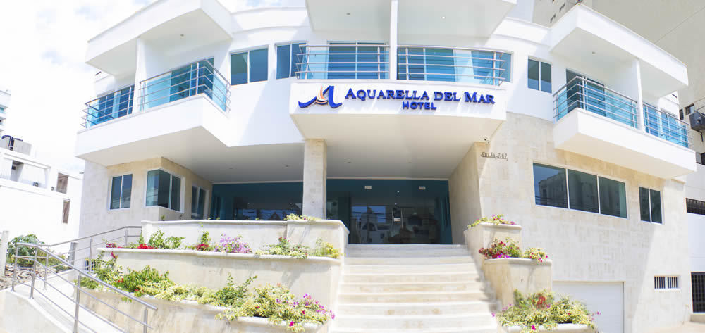 Hotel Aquarella Del Mar Santa Marta  Exteriér fotografie